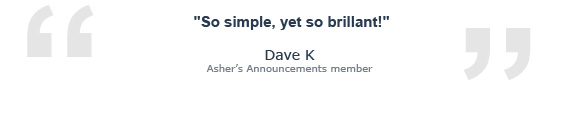 "So simple, yet so brilliant!" says Dave K.