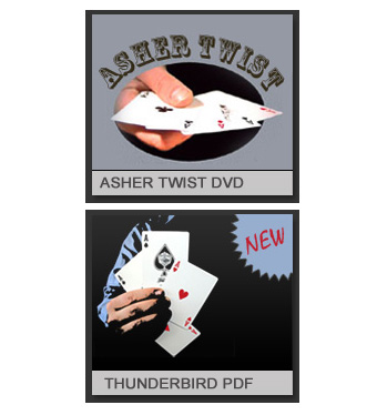 Purchase both of Lee Asher's PDFs the Diving Board Double and the Thunderbird.