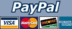 LeeAsher.com accepts all forms of credit cards through Paypal.