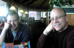 Michael Ammar and Lee Asher on lecture tour