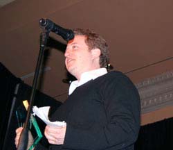 Lee Asher thanking everyone in the Five Card Stud project