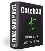 Catch 33 Three Card Monte by Lee Asher