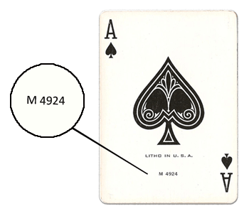 Date your Playing Cards