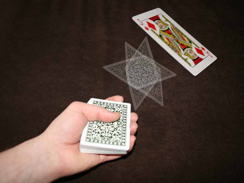 Magic Card Trick Double Lift