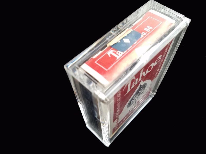 Carat Cases are strong clear acrylic boxes