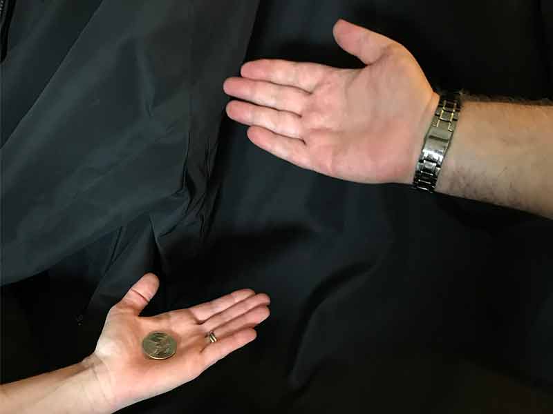Learn To Snatch a Coin