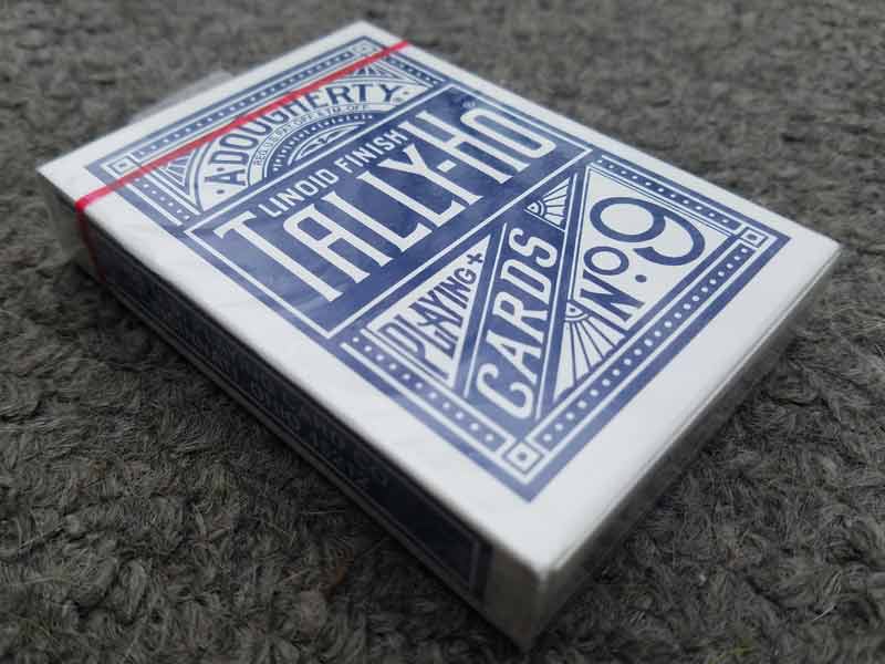 Tally-Ho Circle Speelkaarten 12 Decks Pack - 6 Blauw En 6 Rood