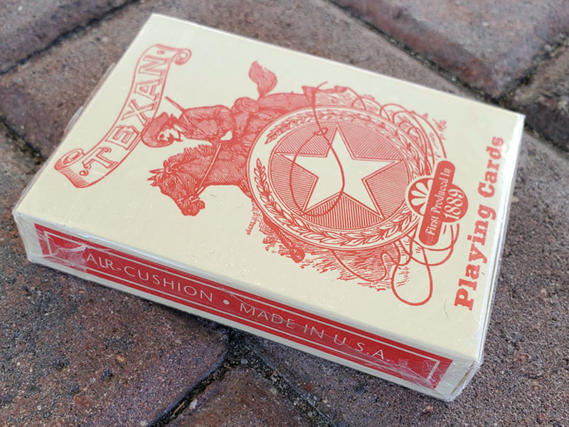 Red Seal Texan 45 Playing Cards